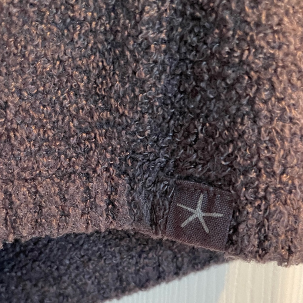 Barefoot Dreams Cozy Chic Lite Hi/Lo Cardigan Dark Gray/Carbon S/M - Picture 10 of 11